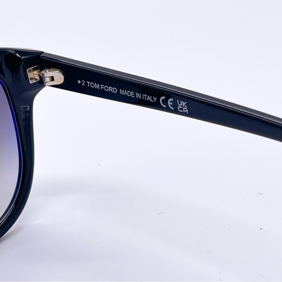 NEW TOM FORD OLIVIA-02 FT0914/S 01B WOMEN’S SUNGLASSES TOM FORD TF914 01B - Picture 8 of 9